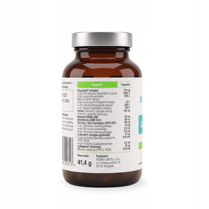 BIOWEN EnzyMax Complex ENZYMY Trawienne 90 kap TRAWIENIE Papaina Bromelaina