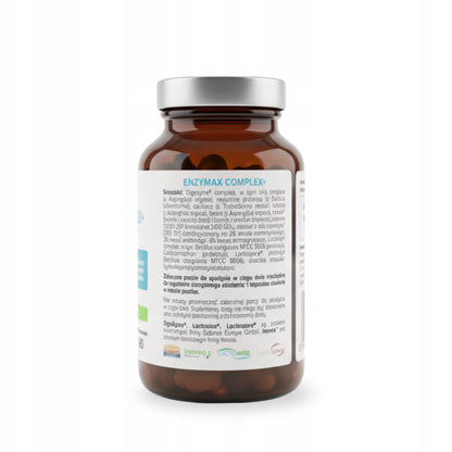 BIOWEN EnzyMax Complex ENZYMY Trawienne 90 kap TRAWIENIE Papaina Bromelaina