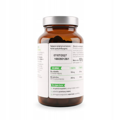 Chlorella Spirulina BIOWEN 240 tab BIO ALGE Detox ODPORNOŚĆ Oczyszczanie