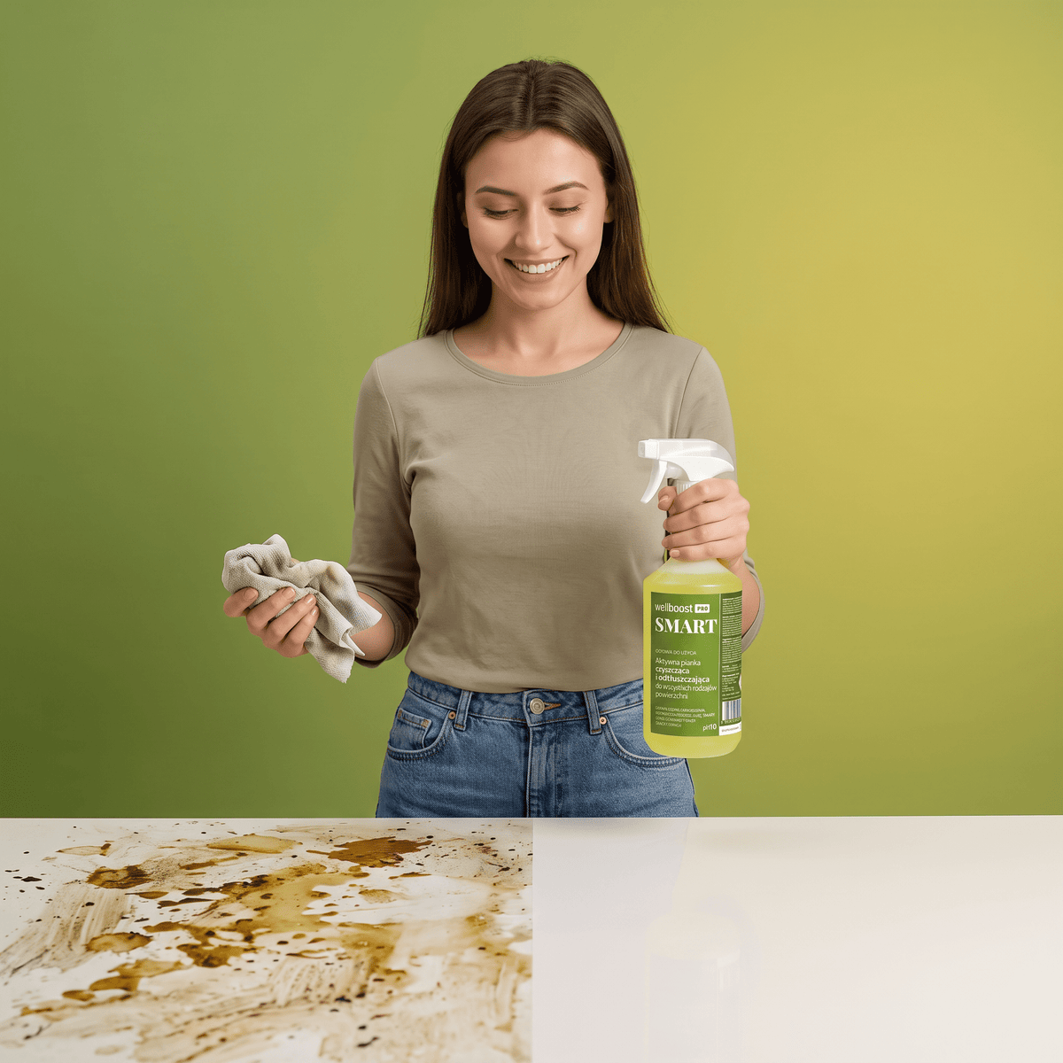 Zestaw Kompletny do Domu: Kuchnia, Podłogi, Łazienka 5x1l - WellBoost - 5907992620412
